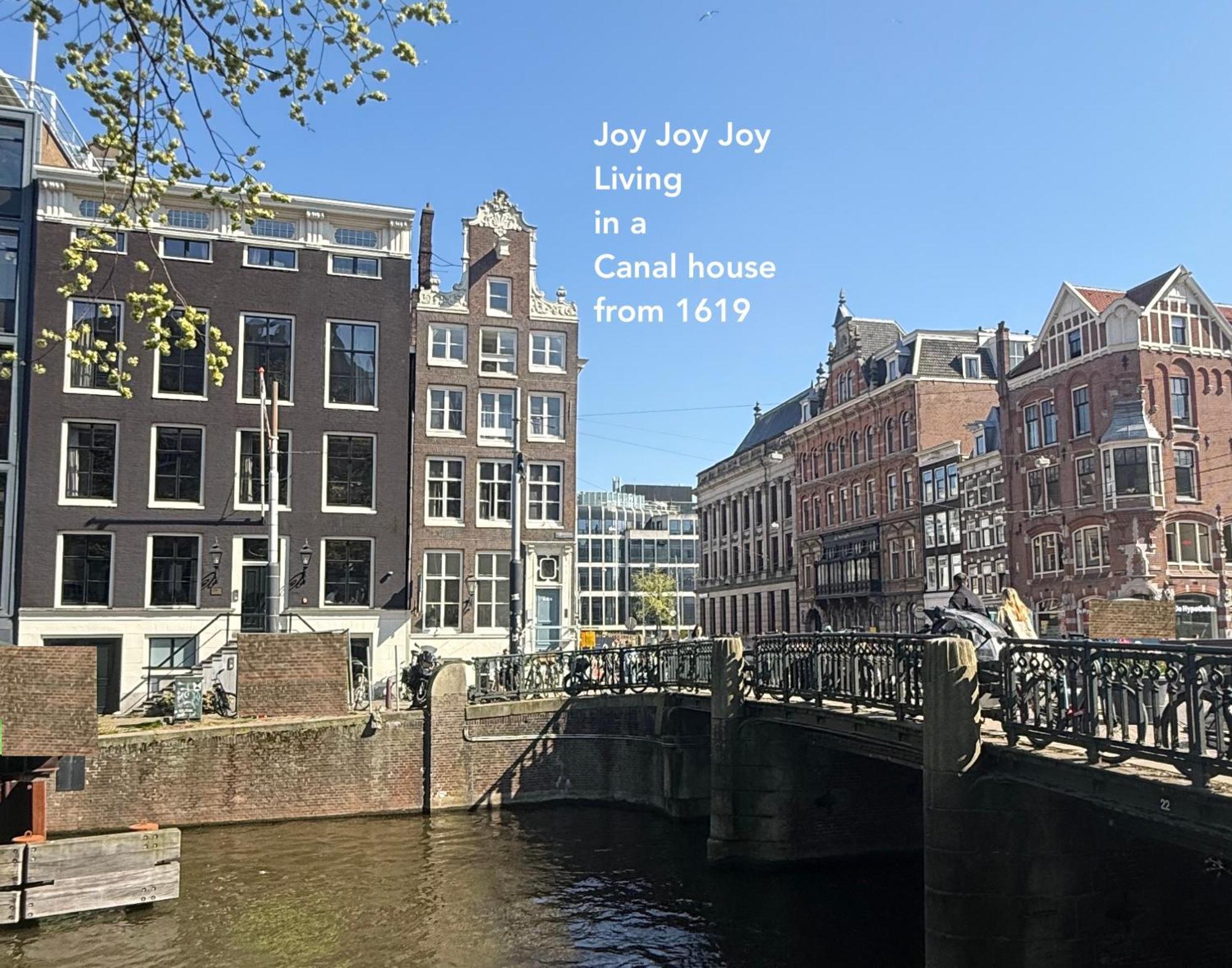 Two Bedroom Apartment In Historic Canalhouse From 1618 - City Centre Ámsterdam Exterior foto